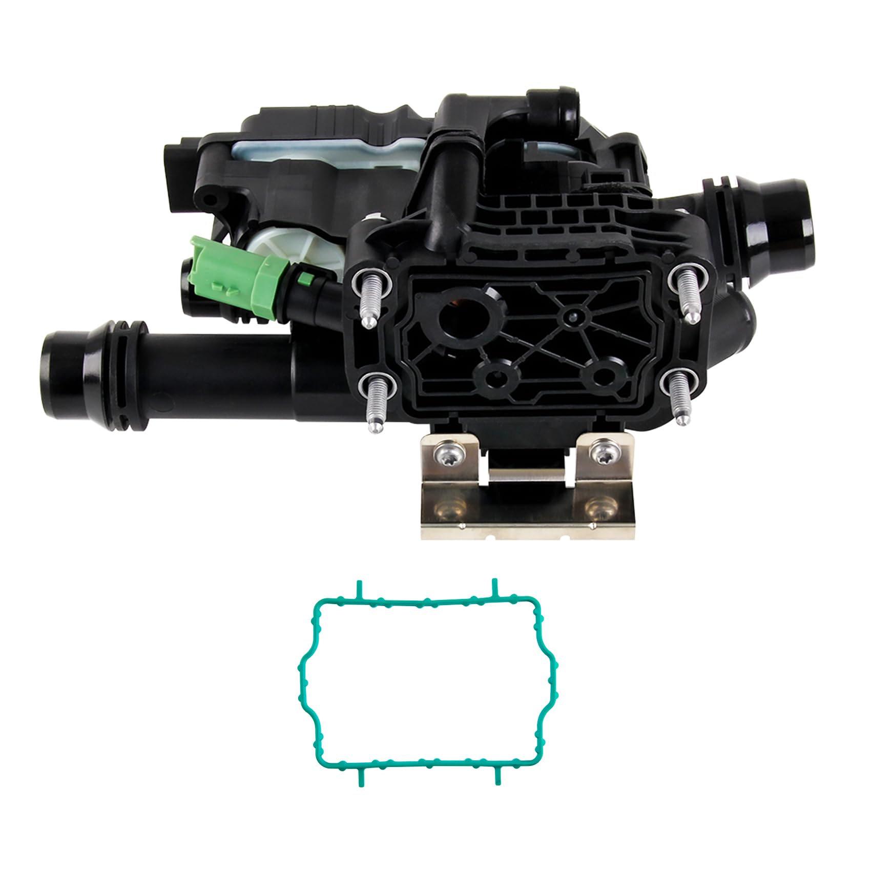 DOCAS kompatibel mit Citroën Berlingo C3 C4 II DS3 DS4 Peugeot 208 I 308 II 1.6 BlueHDi 1.6 HDi 2010- Thermostat 9803549480 9850364680 von DOCAS
