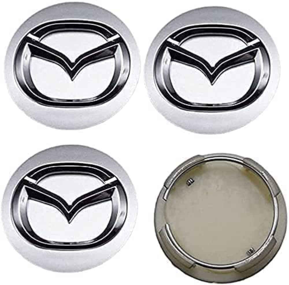 DOCHKA 4 Stück 56mm Auto Radnabenkappen Nabendeckel für Mazda Atenza MX3 CX3 CX5 2 3 6 323 626 RX8 RX7, Radnabenabdeckung Center Felgendeckel Radkappen Wheel Caps Nabenkappen mit Logo,B DOCHKA 4 Stück 56mm Auto Radnabenkappen Nabendeckel für Mazda Atenza MX3 CX3 CX5 2 3 6 323 626 RX8 RX7, Radnabenabdeckung Center Felgendeckel Radkappen Wheel Caps Nabenkappen mit Logo,B von DOCHKA