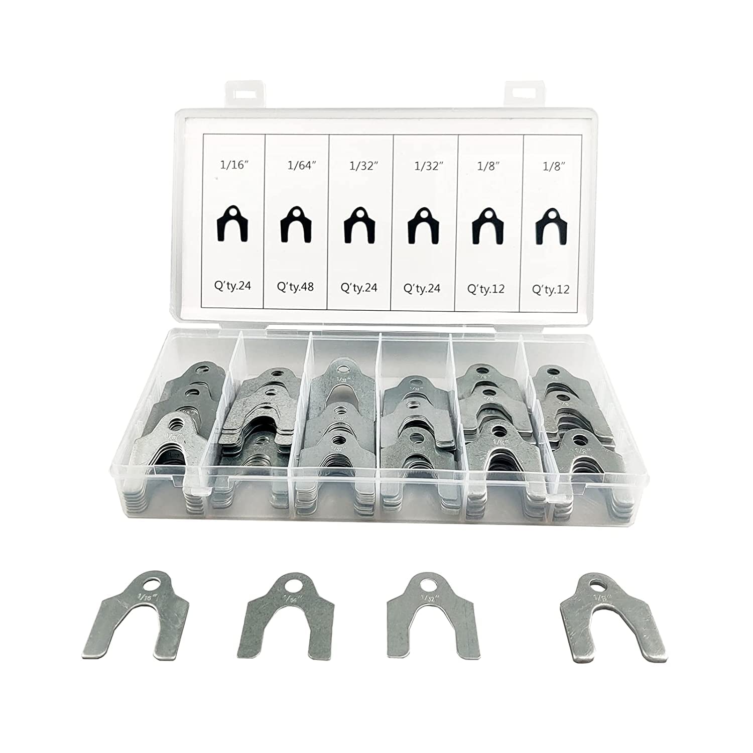 144 Stück Auto Alignment Körperscheibe 1/16 Zoll 1/64 Zoll 1/32 Zoll 1/8 Zoll Sortiment Set 144 Stück Auto Alignment Körperscheibe 1/16 Zoll 1/64 Zoll 1/32 Zoll 1/8 Zoll Sortiment Set von DODODIY