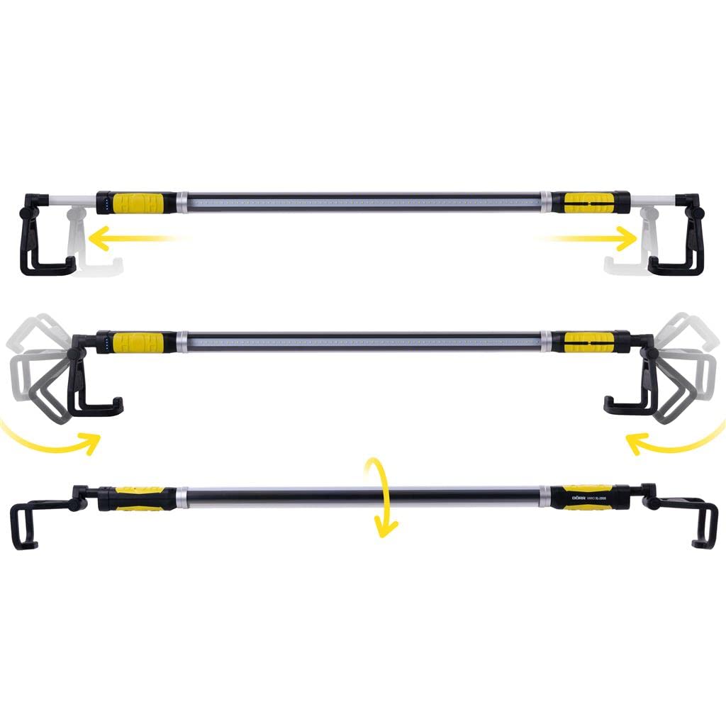 DÖRR LED Motorraumleuchte Vario XL-2000 - Werkstattleuchte - passend für alle Fahrzeuge - Akku - ausziehbar - Multifunktionsleuchte DÖRR LED Motorraumleuchte Vario XL-2000 - Werkstattleuchte - passend für alle Fahrzeuge - Akku - ausziehbar - Multifunktionsleuchte von DÖRR