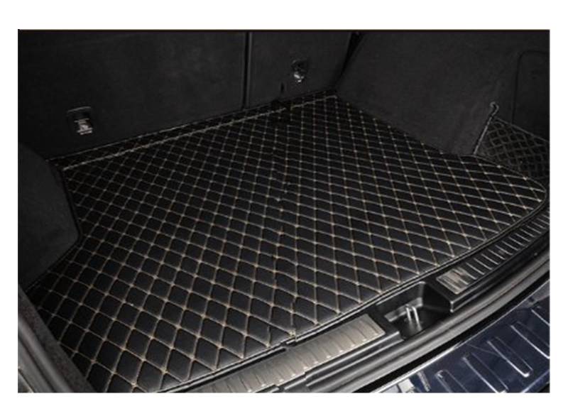 Kofferraum Schutzmatte Benutzerdefinierte Kofferraummatten Für Jeep Für Wrangler Für JK 2008–2017 Autozubehör Cargo-Liner Kofferraummatte Auto (Farbe : Schwarz) von DOFFO