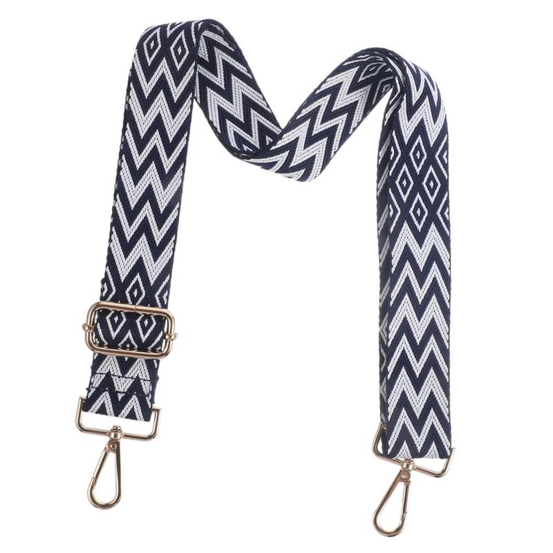 DOITOOL 1 Stück Rucksackgurt DIY Schulterzubehör Schwarzer Handtaschen Ersatzgurt Gewebter All Match Taschengürtel Handtaschengurte Mode Taschengurt Tasche Verstellbarer Gürtel Blaues von DOITOOL