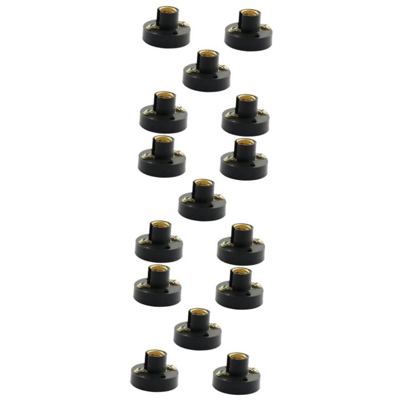 DOITOOL 3sets Physik E10 Schraube Lampe Kunststoff Basis Lernen in Wissenschaft 5 Stücke * 3 von DOITOOL