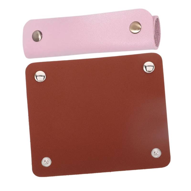 DOITOOL 2 Stück Gepäck Lederkoffer Gepäckgriff Abdeckung Gepäckgriff Griff Einkaufstasche Griffpolster Gepäckkoffer Griff Griff Wrap Gepäck Wrap Griff Ersatz Gepäckgriff Wrap Pu von DOITOOL