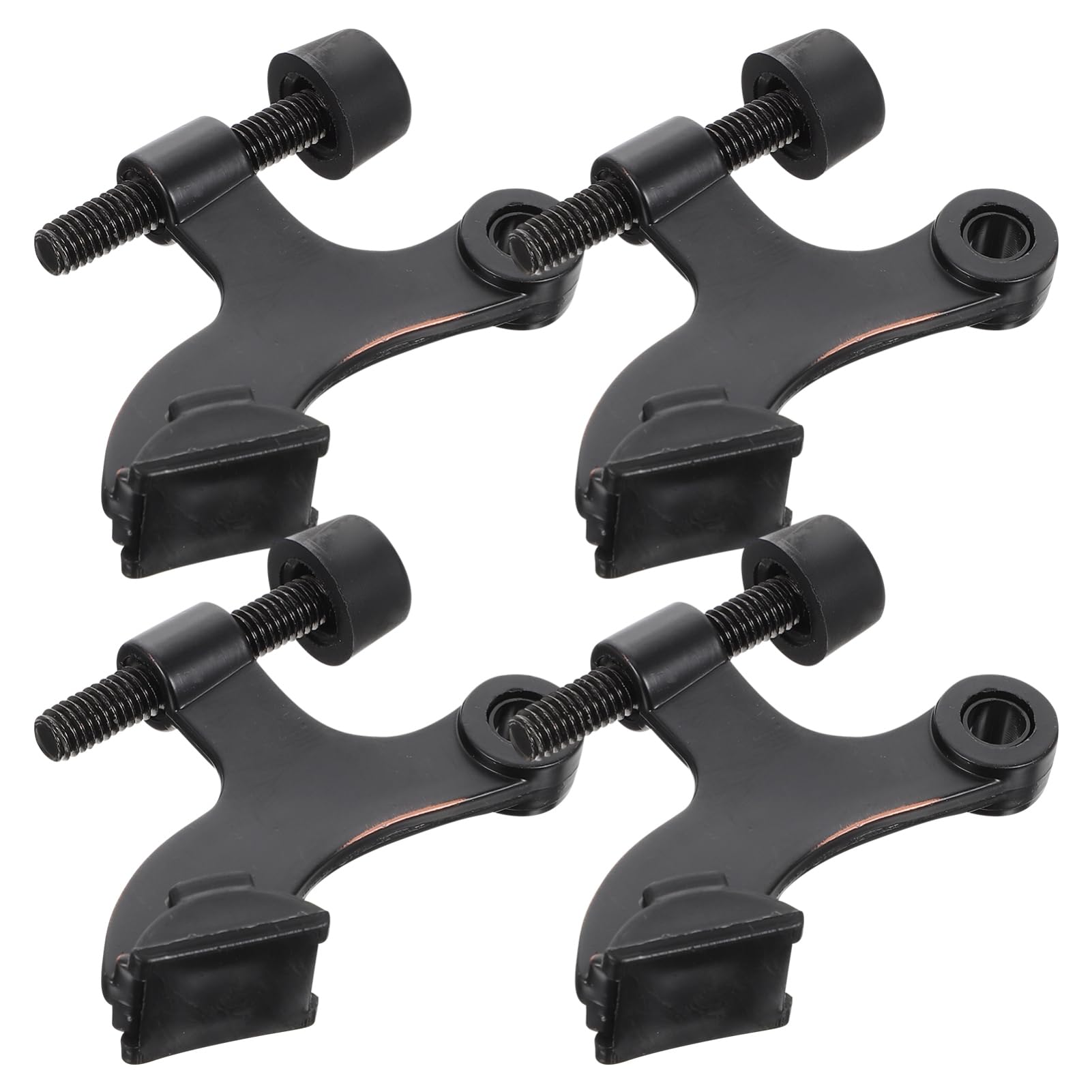 DOITOOL 4Stücke Verstellbarer Türstopper aus Teiliges mit Gummistopper Wandschutz für Türscharnier und Langlebig Schützt Wände Schäden DOITOOL 4Stücke Verstellbarer Türstopper aus Teiliges mit Gummistopper Wandschutz für Türscharnier und Langlebig Schützt Wände Schäden von DOITOOL