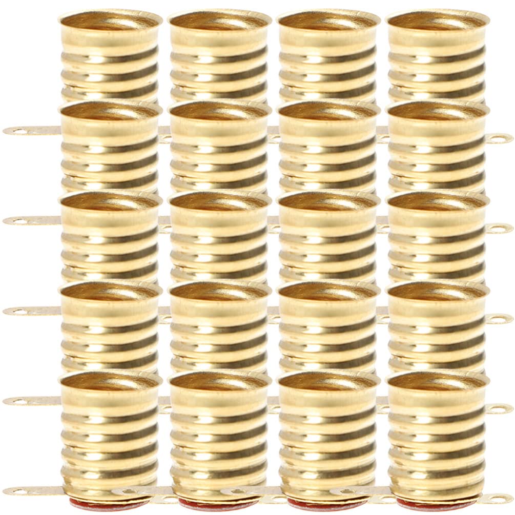 DOITOOL Elektrischer Bausatz Unverzichtbar 50-teilig E10-mini-glühbirnenfassung Zum Experimentieren von DOITOOL