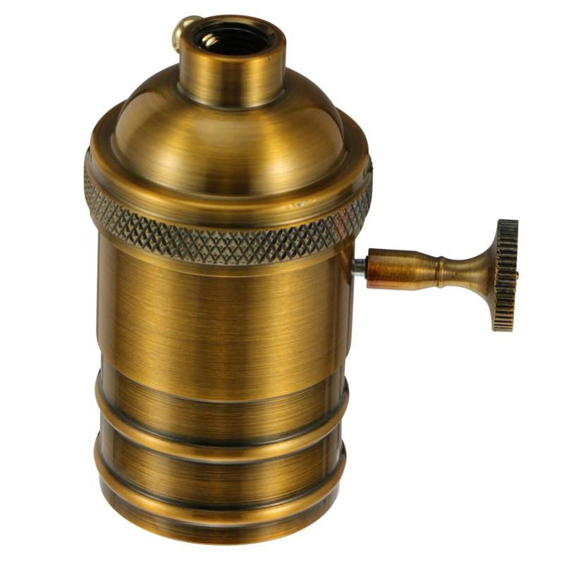 DOITOOL E27 Vintage Sockel Industrielles Aussehen Retro Druckguss Lampenfassung von DOITOOL