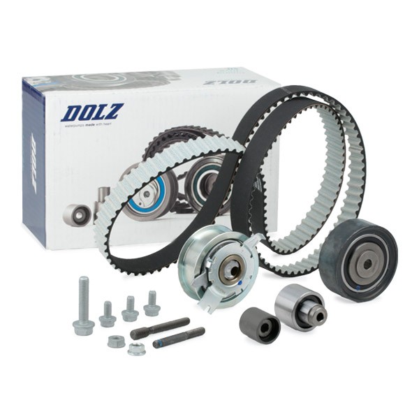 DOLZ Zahnriemensatz VW,AUDI,SKODA SKD100 03L198119B,03L198119C,03L198119D Zahnriemen Kit,Zahnriemenkit von DOLZ