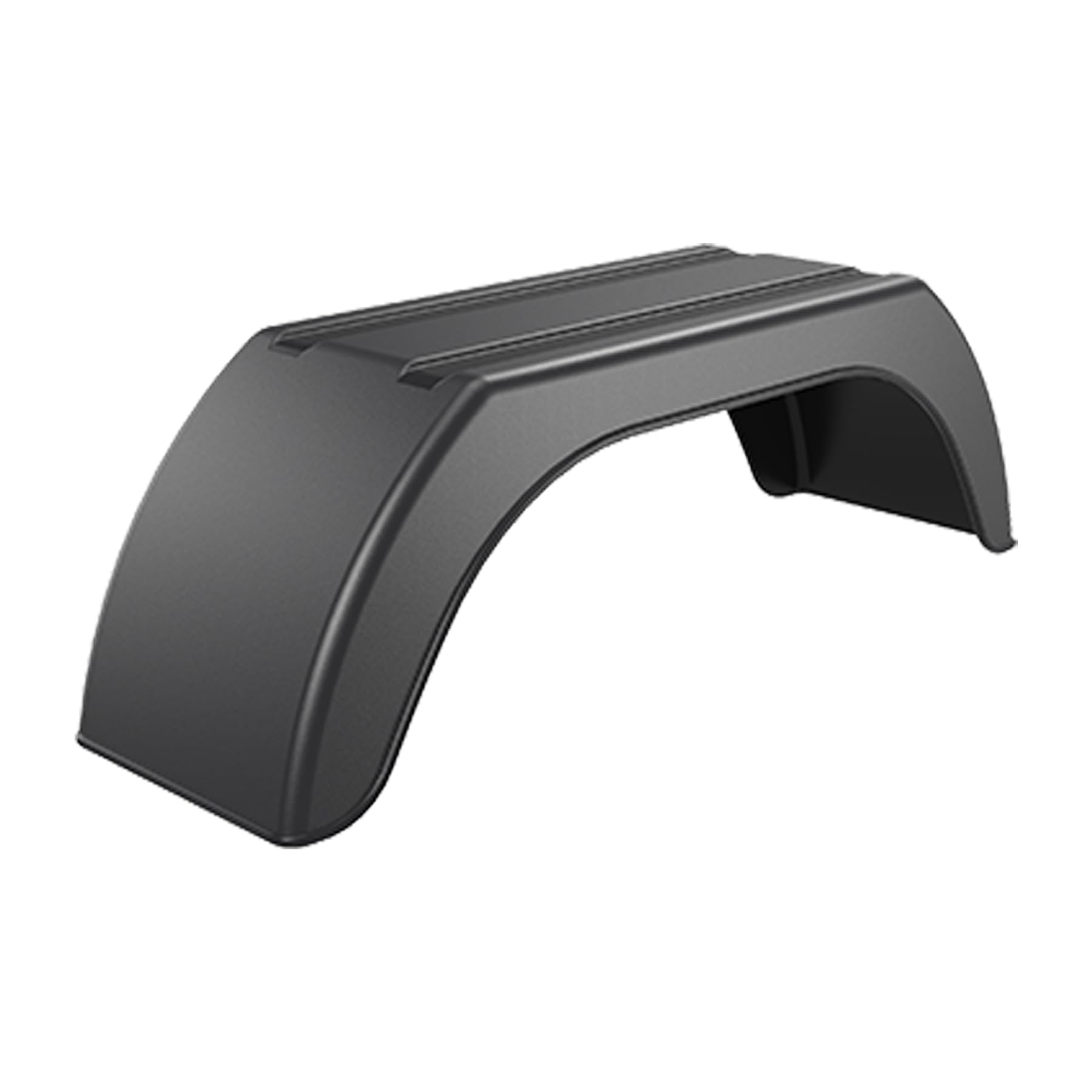 DOMAR universal Kotflügel für PKW Anhänger, Kunststoff 73,5x16cm, Schutzblech robust und leicht mit Flacher Oberfläche (2) von DOMAR SPA