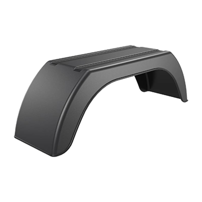 DOMAR universal Kotflügel für PKW Anhänger, Kunststoff 73,5x16cm, Schutzblech robust und leicht mit Flacher Oberfläche (2) von DOMAR SPA
