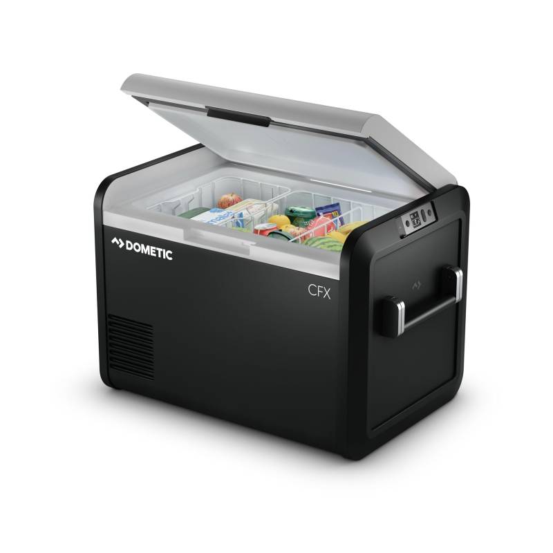 DOMETIC CFX3 55IM - Tragbare Kompressor Kühlbox 53L mit APP-Steuerung - 12/24V 240V - Elektrische Kühlbox, Gefrierbox für Auto, Lkw, Boot, Reisemobil von DOMETIC