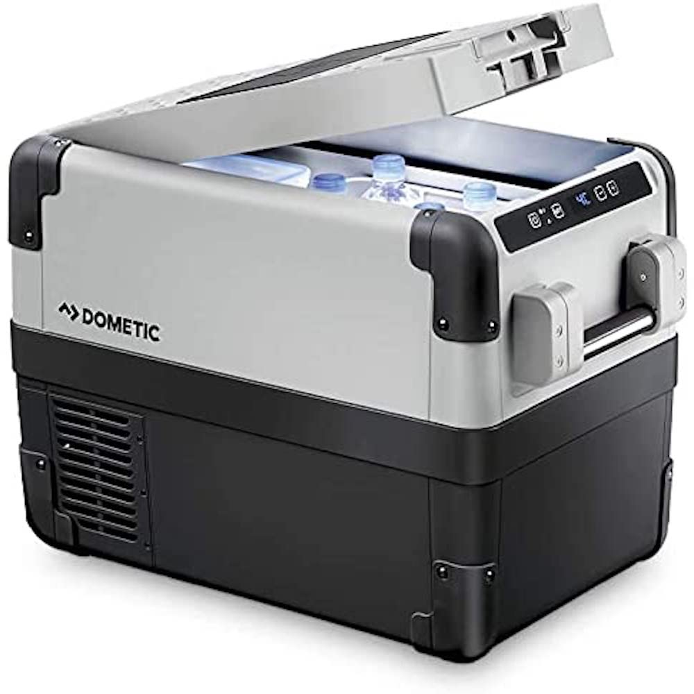 DOMETIC CFX 28, Kompressor-Kühlbox elektrisch, 26 Liter, mit USB-Anschluss, 12/24 V und 230 V, UK-Version von DOMETIC