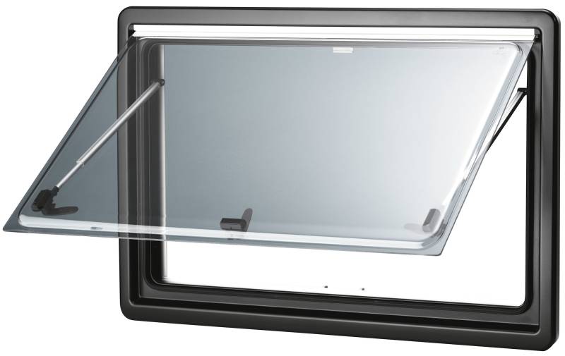 DOMETIC WAECO Ausstellfenster S4 700x400mm A Fenster (komplett mit Rahmen) 4015704232950 Schwarz von DOMETIC
