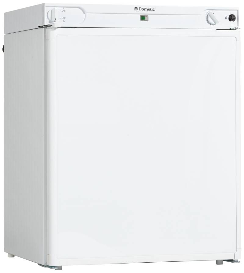 Dometic CombiCool RF62, freistehender Absorber-Kühlschrank, mit Gefrierfach, 54 Liter, Gas-Anschluss 50 mbar, 12 V und 230 V, für Camping und Schlafräume, Weiß von DOMETIC