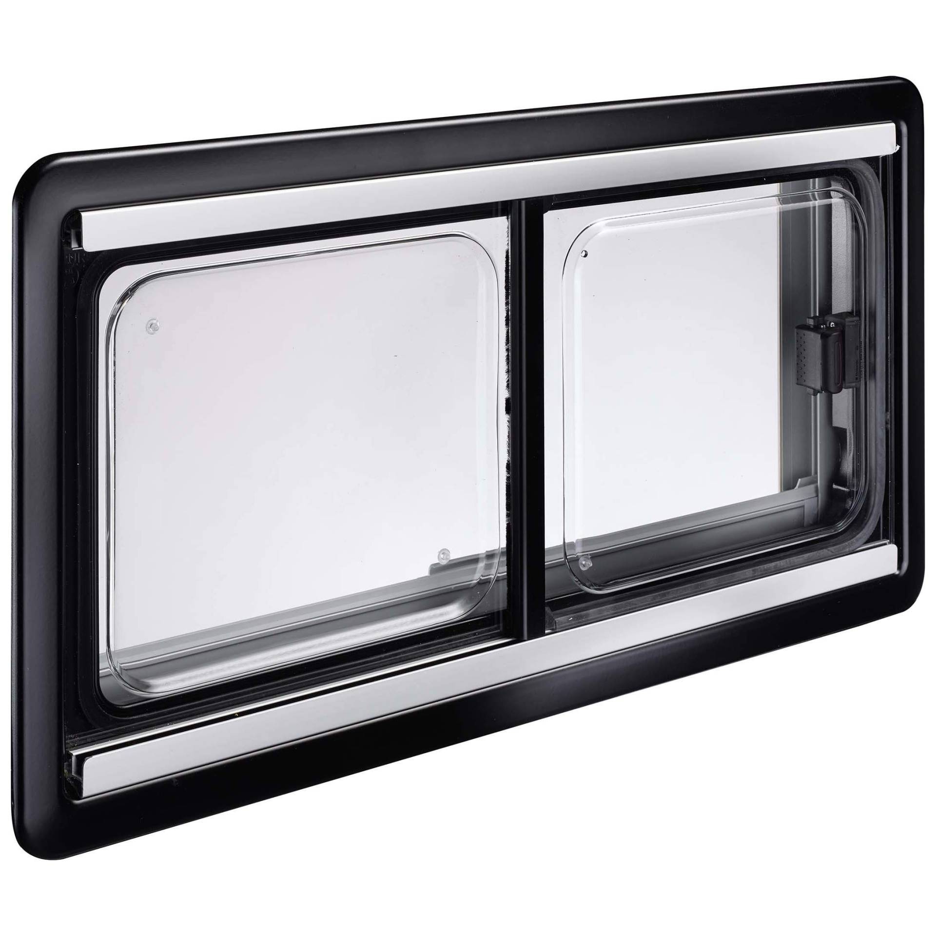 Dometic S5-Schiebefenster 1100 x 450 mm mit doppelt pliss. Duett Wabenrollo von DOMETIC