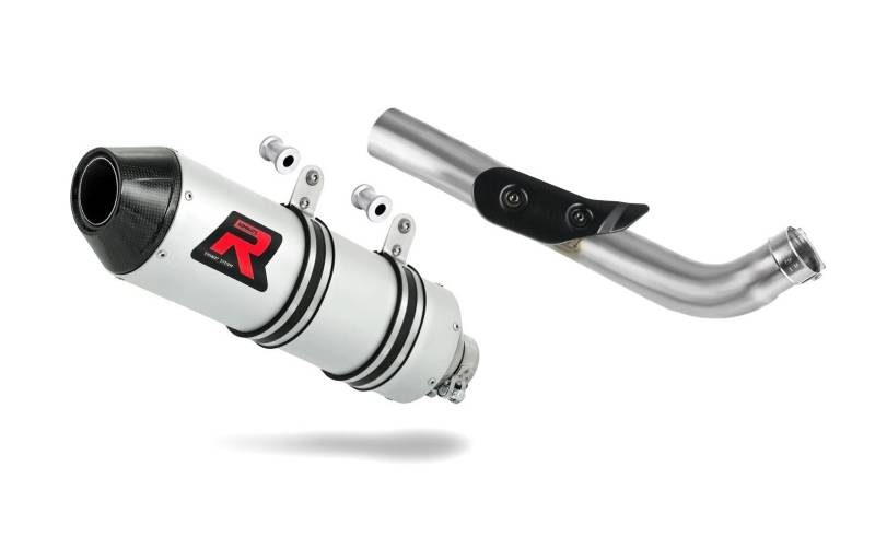 DOMINATOR Auspuff Schalldämpfer MX2 kompatibel mit RAPTOR 700 R 2015 - 2021 von DOMINATOR EXHAUST SYSTEM