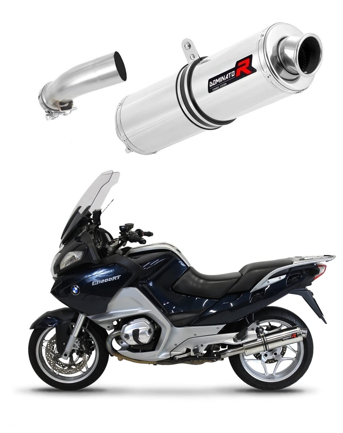 DOMINATOR EU Homologiert genehmigt Schalldämpfer Auspuff ST kompatibel mit R1200RT 2010-2013 DOMINATOR EU Homologiert genehmigt Schalldämpfer Auspuff ST kompatibel mit R1200RT 2010-2013 von DOMINATOR EXHAUST SYSTEM