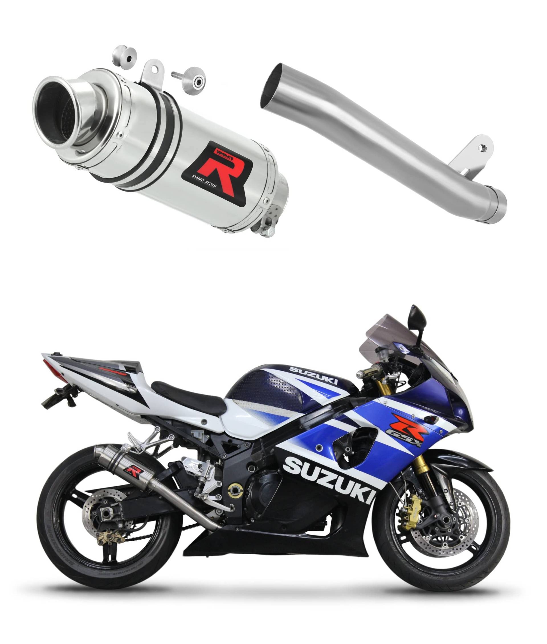 DOMINATOR Schalldämpfer Auspuff GP1 kompatibel mit GSXR 1000 K1 - K4 2001-2004 DOMINATOR Schalldämpfer Auspuff GP1 kompatibel mit GSXR 1000 K1 - K4 2001-2004 von DOMINATOR EXHAUST SYSTEM