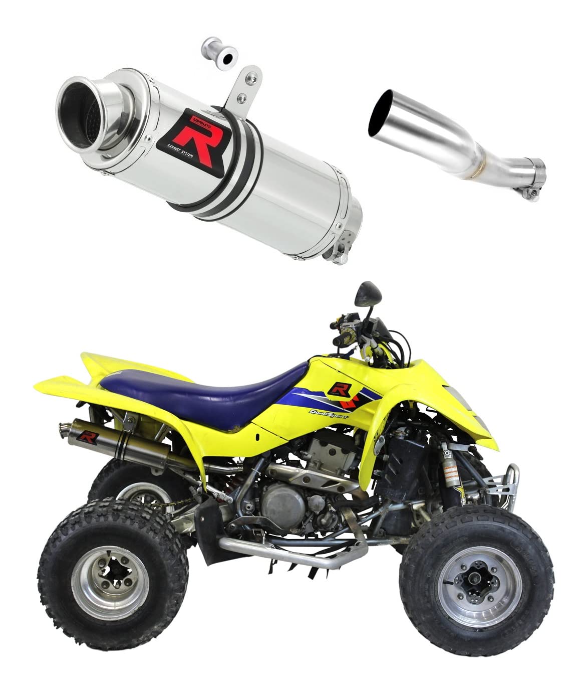 DOMINATOR Schalldämpfer Auspuff GP1 kompatibel mit LTZ 400 LT - Z 400 DOMINATOR Schalldämpfer Auspuff GP1 kompatibel mit LTZ 400 LT - Z 400 von DOMINATOR EXHAUST SYSTEM