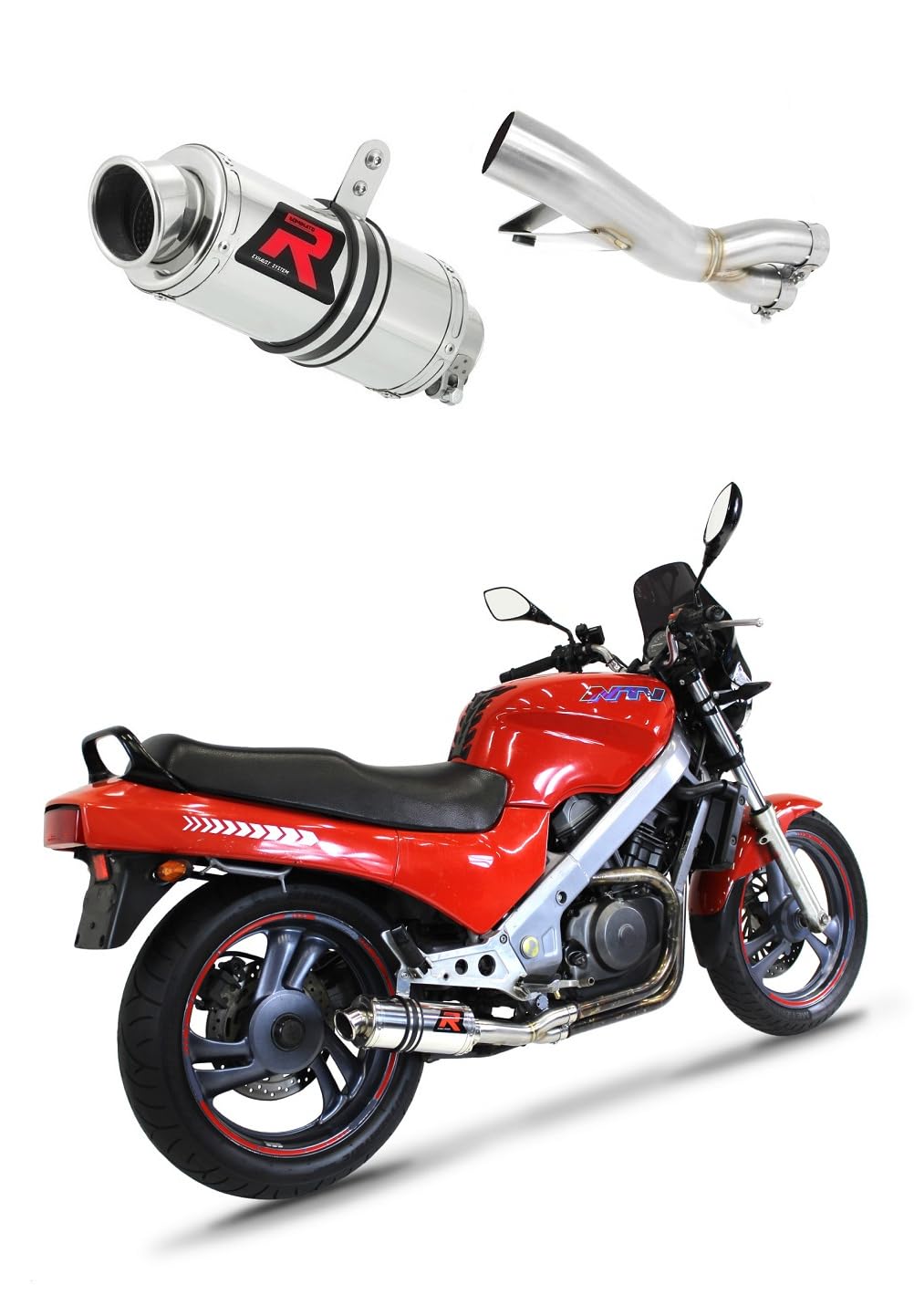 DOMINATOR Schalldämpfer Auspuff GP1 kompatibel mit NTV 650 REVERE 1988-1997 DOMINATOR Schalldämpfer Auspuff GP1 kompatibel mit NTV 650 REVERE 1988-1997 von DOMINATOR EXHAUST SYSTEM