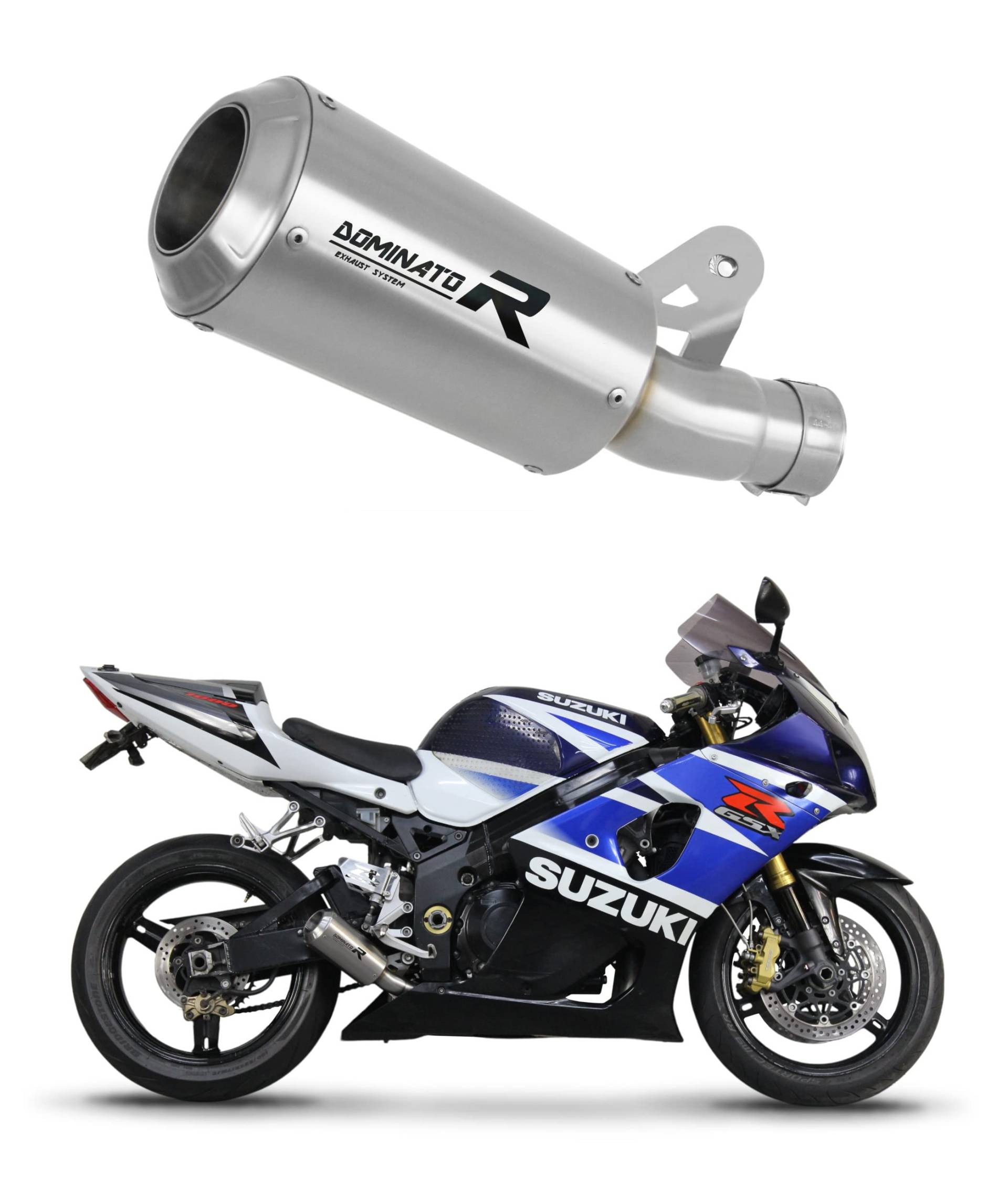 DOMINATOR Schalldämpfer Auspuff GPS kompatibel mit GSXR 1000 K1 - K4 2001-2004 DOMINATOR Schalldämpfer Auspuff GPS kompatibel mit GSXR 1000 K1 - K4 2001-2004 von DOMINATOR EXHAUST SYSTEM