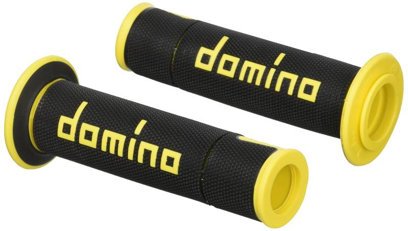 Griffe Satz Domino ON ROAD RACING GRIPS A450 schwarz/gelb von DOMINO