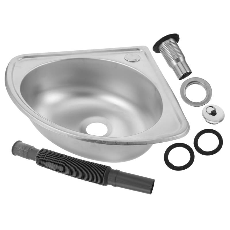DONFAMDS 1 Set Rv Spüle Bar Spüle Camper Küchenspüle Kleine Küchenspüle Kleine Spüle Einzelbecken Spüle Edelstahl von DONFAMDS