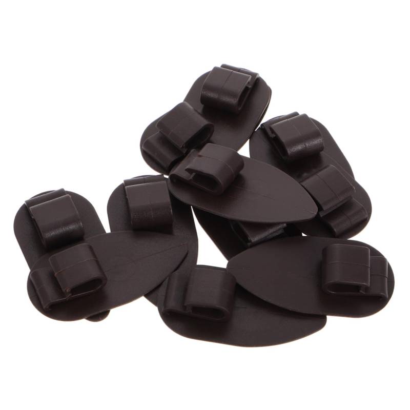 DONFAMDS 10 Stück Auto Teppichunterlage Auto Fußmatten Fußmatten Clips Auto Fußmattenhalter Teppich Befestigungsclip Auto Matten Clips Auto Fußmattenhalter Auto Mattenschnallen von DONFAMDS