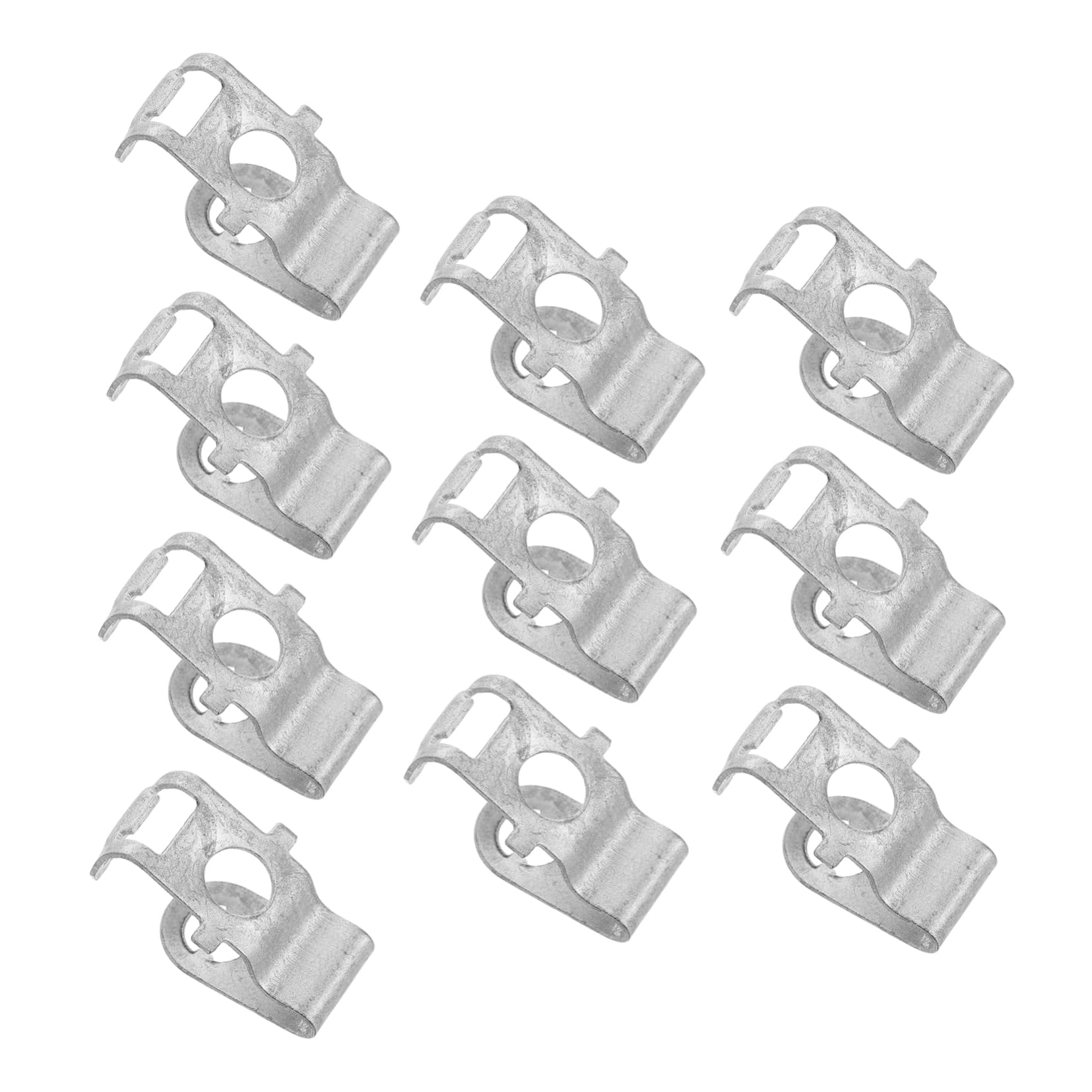 DONFAMDS 10 Stück Basisbefestigungsschraubenstück Cliprahmen Verstellbare Kettenschnalle Bilderrahmen Zur Aufnahme Von Metallen U-Clips Halter U-nuss-Clips Silver Legierung DONFAMDS 10 Stück Basisbefestigungsschraubenstück Cliprahmen Verstellbare Kettenschnalle Bilderrahmen Zur Aufnahme Von Metallen U-Clips Halter U-nuss-Clips Silver Legierung von DONFAMDS