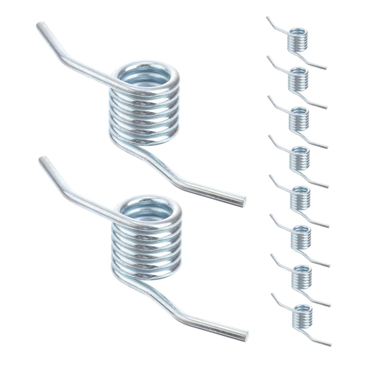 DONFAMDS 12 Stück Jack Spring Accessoires Zubehör für horizontale Wagenheber Hydraulische Jackteile Silber DONFAMDS 12 Stück Jack Spring Accessoires Zubehör für horizontale Wagenheber Hydraulische Jackteile Silber von DONFAMDS