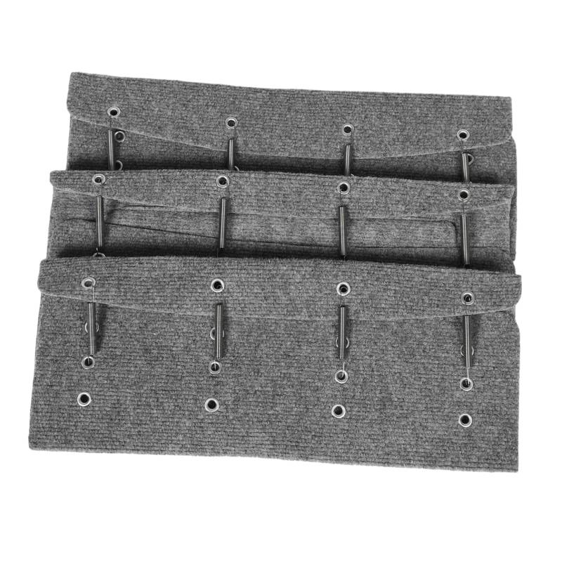 DONFAMDS 3 Stücke Rv Fuß Pedal Pad Anti Slip Treppen Streifen Treppen Matten Treppen Teppiche Schritt Matten Grau Teppich Tuch von DONFAMDS