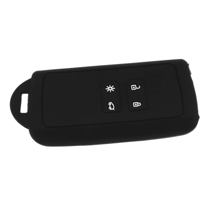 DONFAMDS Autoschlüssel-schutzhülle Autozubehör Smart-Key-Abdeckung Austausch Der Schlüsselanhängerabdeckung Schlüsselabdeckung Aus Silikon Auto Schlüssel Fall Abdeckung Black Kieselgel von DONFAMDS