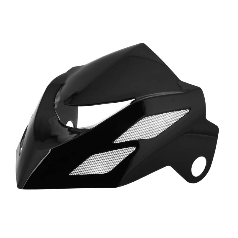 DONFAMDS Motorrad-scheinwerferabdeckung Windschutzscheibenschutz Für Motorräder Windabweiser Windschutzscheibe Windabweiser Für Die Windschutzscheibe Motorrad Windschutzscheibe Abs Black von DONFAMDS