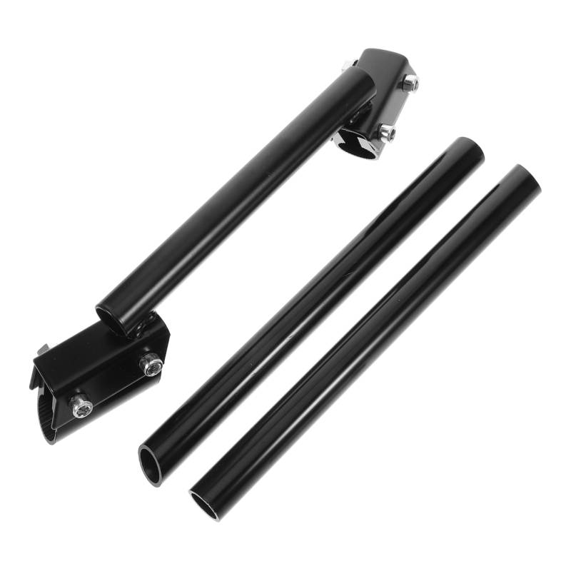 DONFAMDS Motorradgriff Lenkerquerstrebe Gleichgewichtsstange Für Motorräder Gleichgewichtslenker Für Motorräder Griffhalterung Universeller Lenker Motorrad Lenker Black Aluminiumlegierung von DONFAMDS