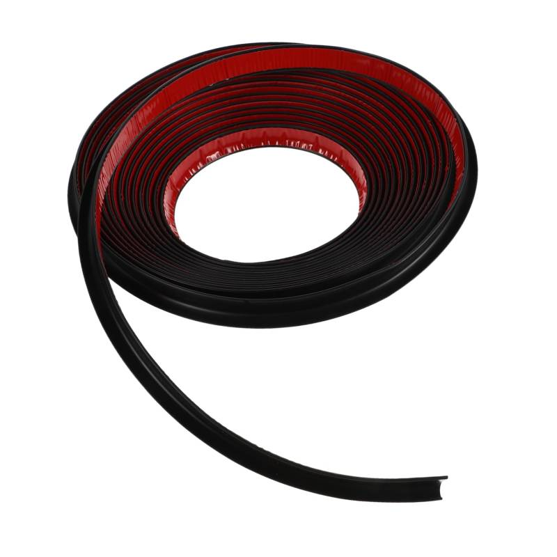 DONFAMDS Regenrinnenführung regenabweiser dichtungsprofil Wohnwagen Regenrinne Auto zübehör Wohnmobil-Dachreling Wohnmobil-Wasserstreifen RV-Tropfschienen-Dachrinne PVC Black von DONFAMDS