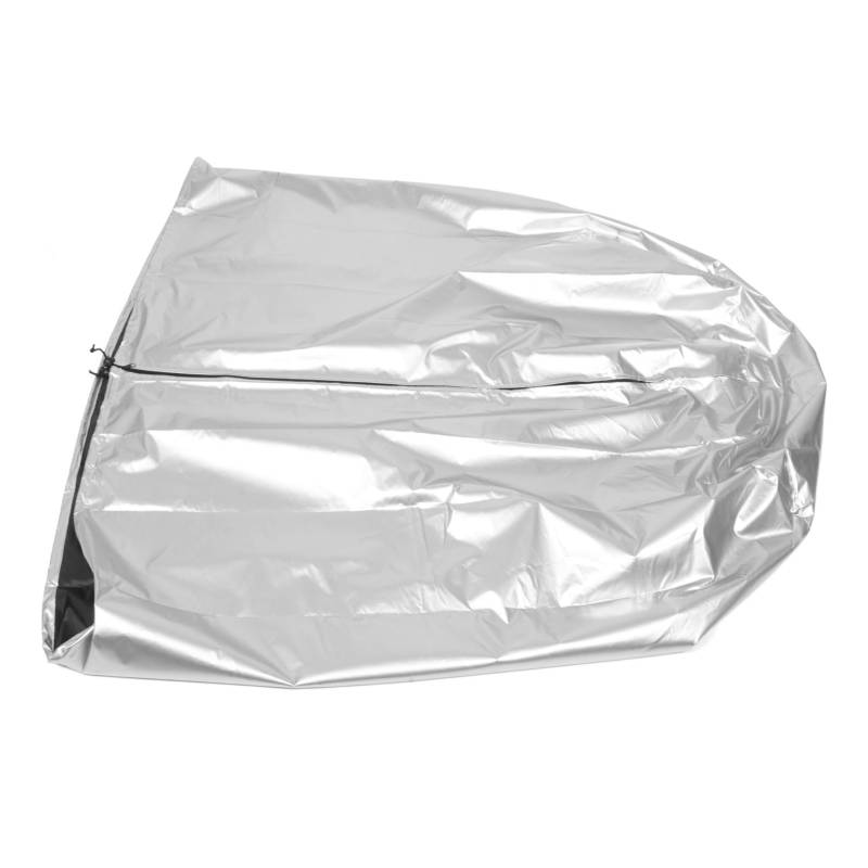 DONFAMDS Reifenabdeckung Reserveradabdeckungen Für Anhänger Reifen Lagerregal Radkappen Für Reiseanhänger Reserveradabdeckung Für Wohnmobilanhänger Anhängerreifen Wohnwagen Polyester Silver von DONFAMDS