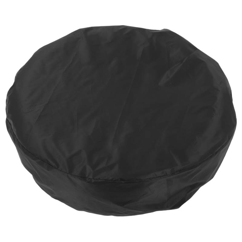 DONFAMDS Reifenabdeckungshaken Ersatzreifen Schutzhülle Wohnmobil Zubehör Für Den Außenbereich Reifenschutzhülle 190T Polyester TAFT Schwarz von DONFAMDS