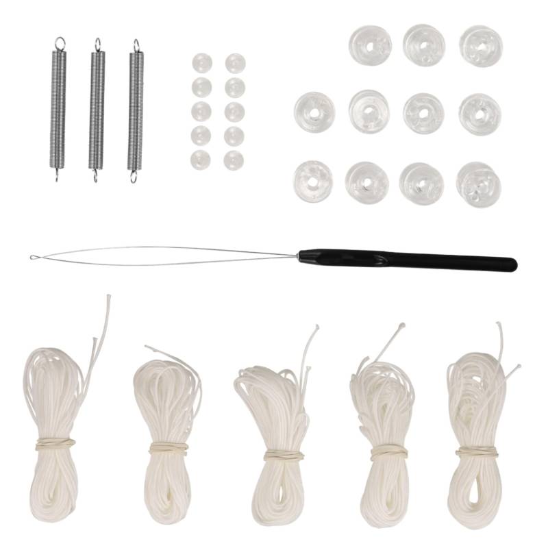 DONFAMDS Sonnenblenden Reparaturset Reparaturset Für Rollokordeln Für Wohnmobilfenster Rollo Reparaturset Ersatzrollos Für Wohnmobile Mini Rollos Für Wohnmobile Rollos Für von DONFAMDS