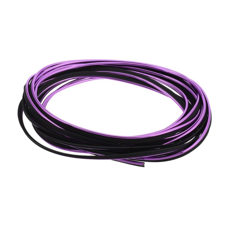 DONFAMDS Zierleisten Für Den Autoinnenraum Innenverkleidungssatz Car Interior Styling -ausrüstung Innenverkleidung des Autos Rv -dekorationsstreifen Armaturenbrett Zubehör PVC Violett von DONFAMDS