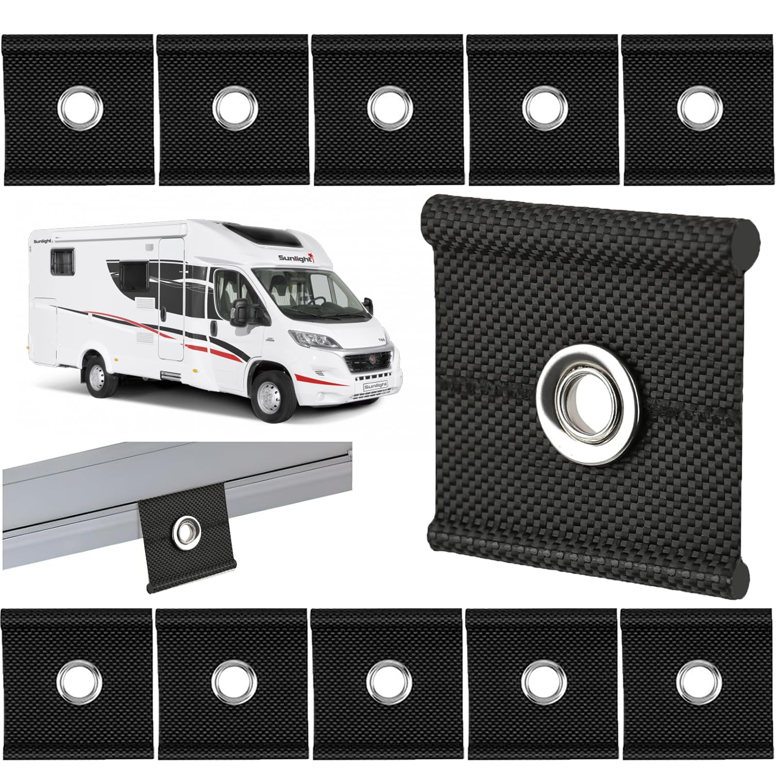 DONGZQAN 12 Stück Kederhaken Kederöse Haken für Kederschiene, Kederösen Haken Kederschiene, Kederschiene Zubehör, Kederleisten Haken Kederband Vorzeltkeder für Sonnensegel Wohnwagen DONGZQAN 12 Stück Kederhaken Kederöse Haken für Kederschiene, Kederösen Haken Kederschiene, Kederschiene Zubehör, Kederleisten Haken Kederband Vorzeltkeder für Sonnensegel Wohnwagen von DONGZQAN