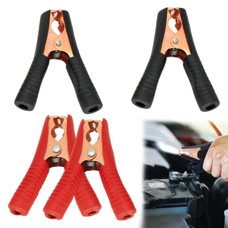 DONOONIS 4 Stück Krokodilklemmen 12v von DONOONIS