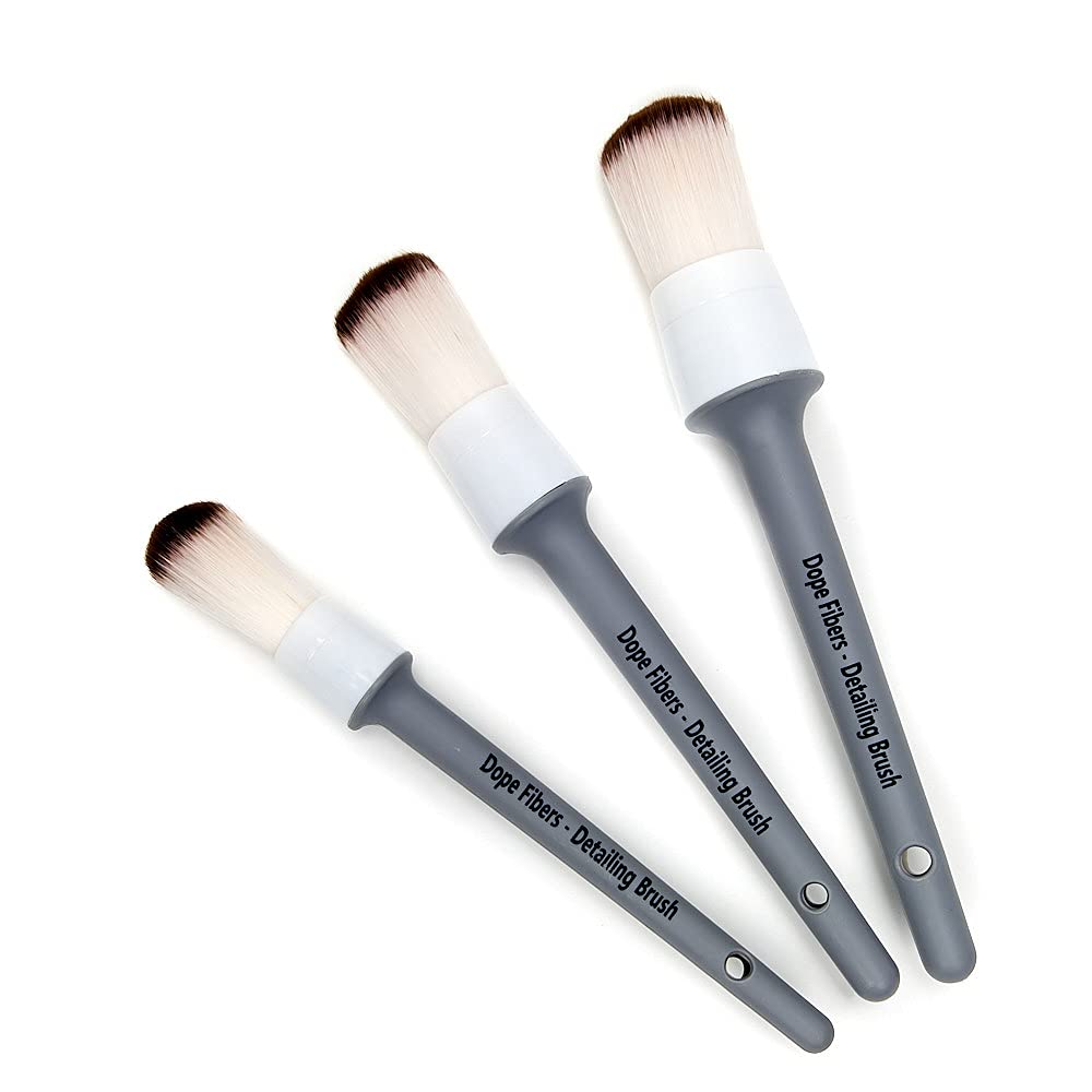 DOPE FIBERS DetailBrushDope Extrem weiche Reinigungspinsel (3er Set) von DOPE FIBERS