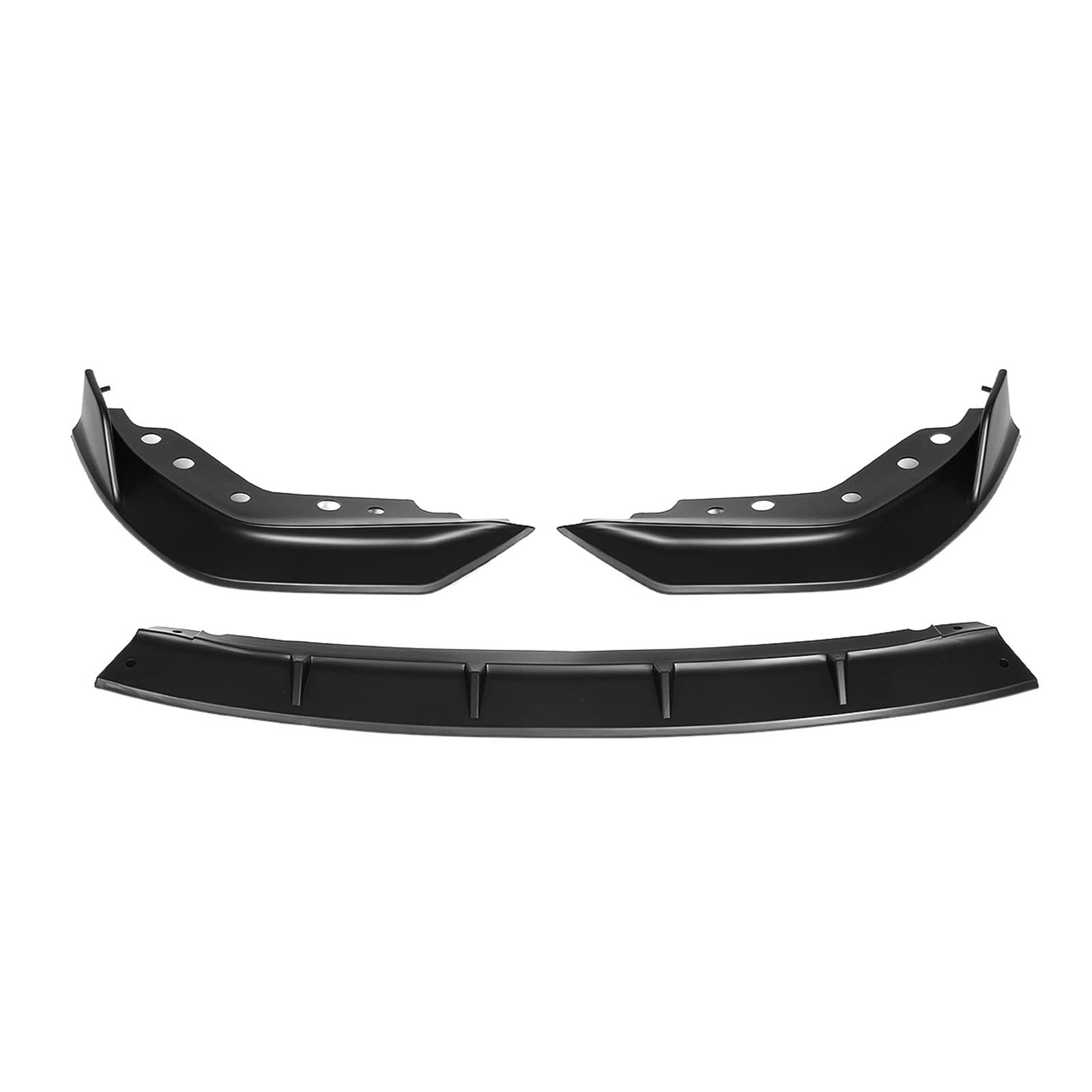 3PCS Frontstoßstange Lip Spoiler Splitter Canards Deflector Body Kit Guards Kompatibel mit BMW 3er G20 G28 2019 2020 2021 Autozubehör(A) von DOPQNYLZW