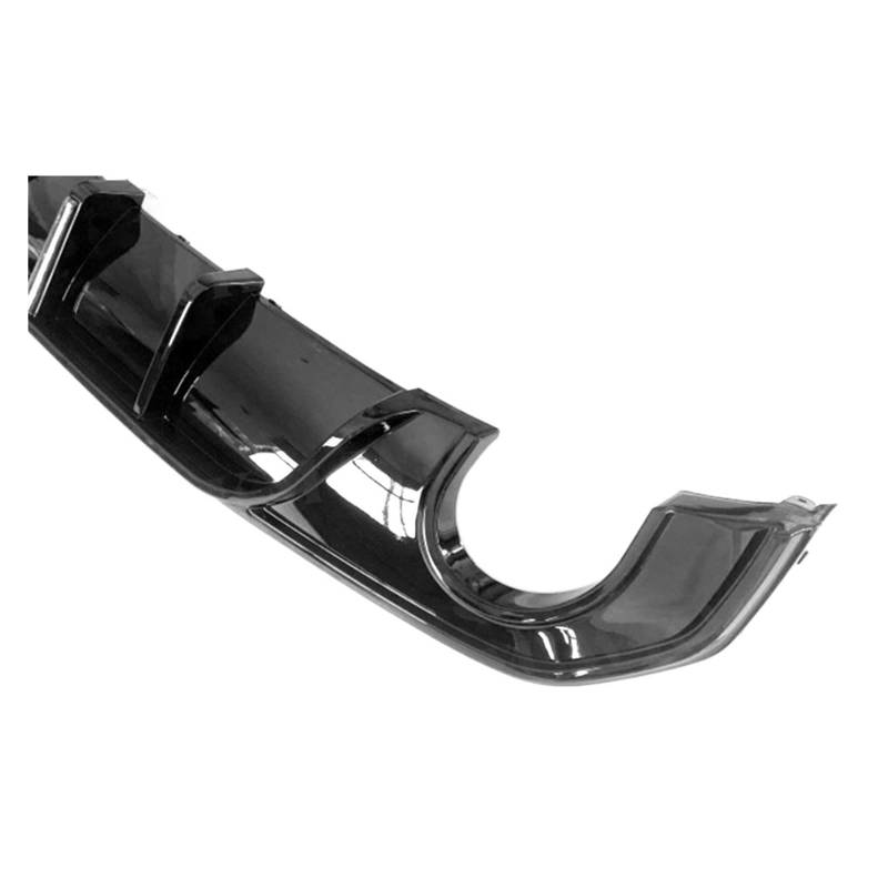 ABS glänzend schwarzer Auto-Heckstoßstangen-Lip-Diffusor-Spoiler, kompatibel mit BMW 4er G26 425i 430i M Sport Limousine Gran Coupe 2021 +(ABS Carbon Look) von DOPQNYLZW
