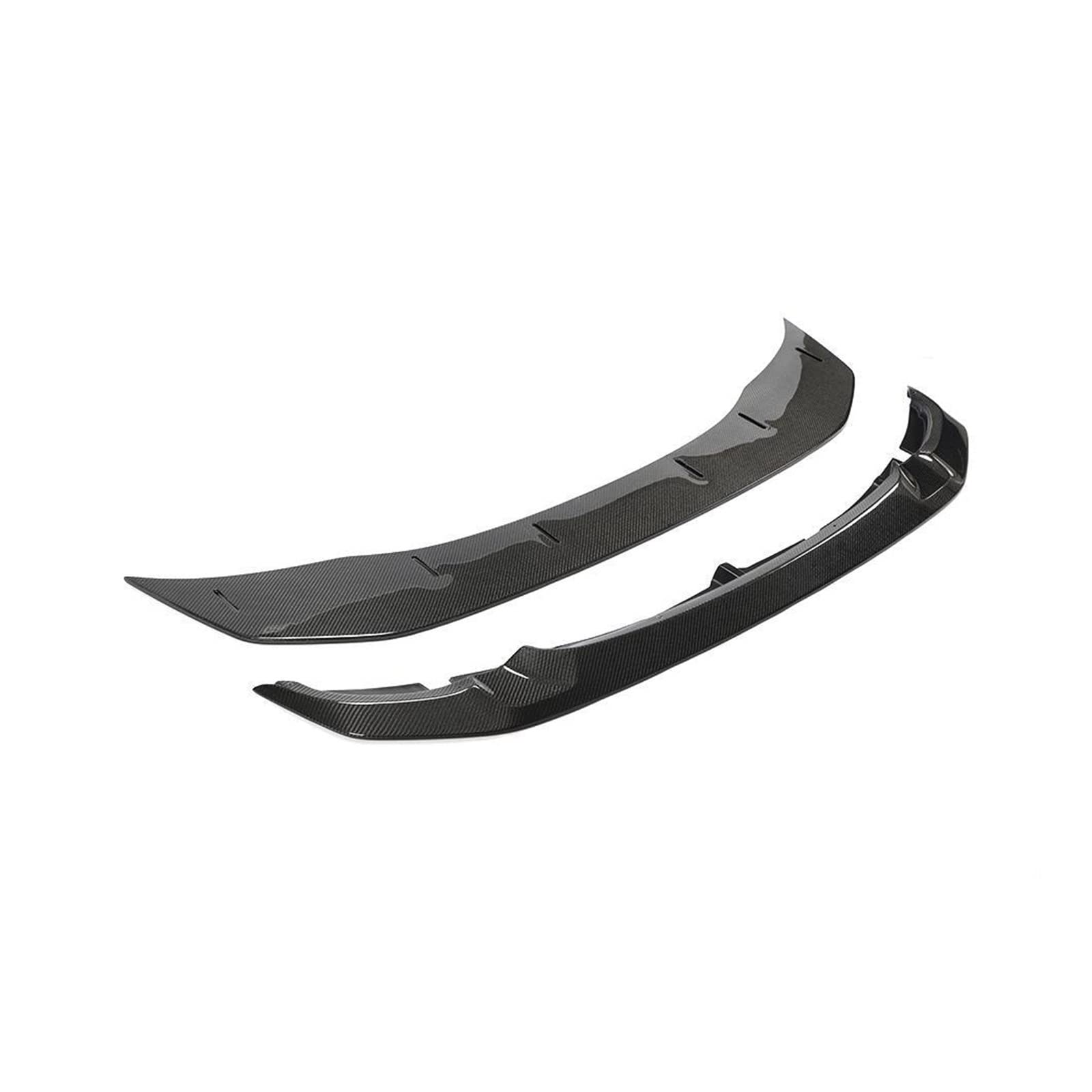 Auto-Frontspoilerlippe, kompatibel mit BMW F80 M3 F82 F83 M4 2014–2019, Carbonfaser-Frontspoilerlippe, Kinnschutz, 2 Stück Auto-Frontspoilerlippe, kompatibel mit BMW F80 M3 F82 F83 M4 2014–2019, Carbonfaser-Frontspoilerlippe, Kinnschutz, 2 Stück von DOPQNYLZW