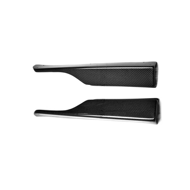 Carbon Faser Auto Vorderseite Rock Ecke Abdeckung Splitter Trim Unteren Stoßfänger Deckel Schutz Platte Gamaschen Lip Kompatibel Mit Civic FD2 von DOPQNYLZW