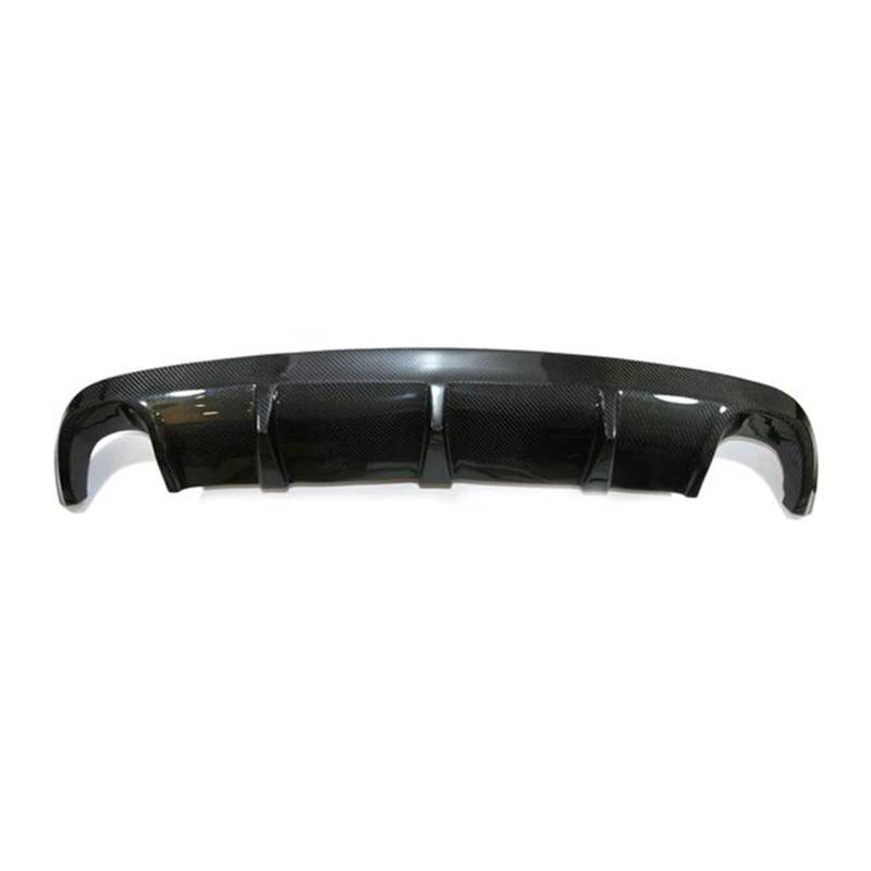 Carbon Fiber Auto Heckstoßstangen-Diffusor Lip Spoiler Kompatibel mit Mercedes Benz C-Klasse W204 C300 C350 Sportlimousine 2008-2010 Heckdiffusor von DOPQNYLZW