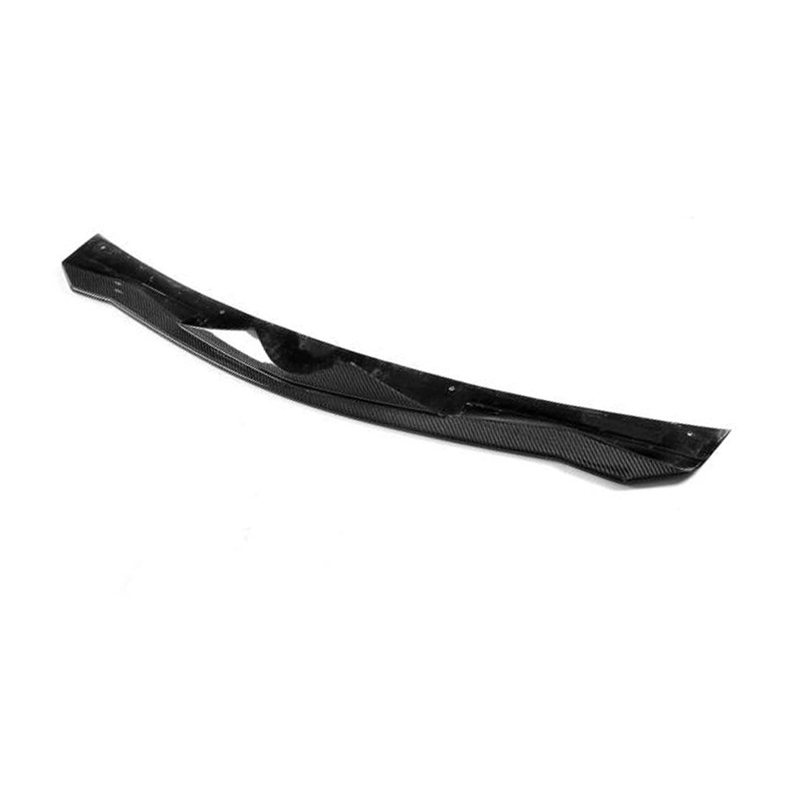 Carbon Fiber Front Bumper Lip Spoiler Kompatibel mit Alfa Romeo Giulia Quadrifoglio Sedan 4-Türer 2015-2020 Auto Front Bumper Lip Kinn Schürze(For Standard) von DOPQNYLZW