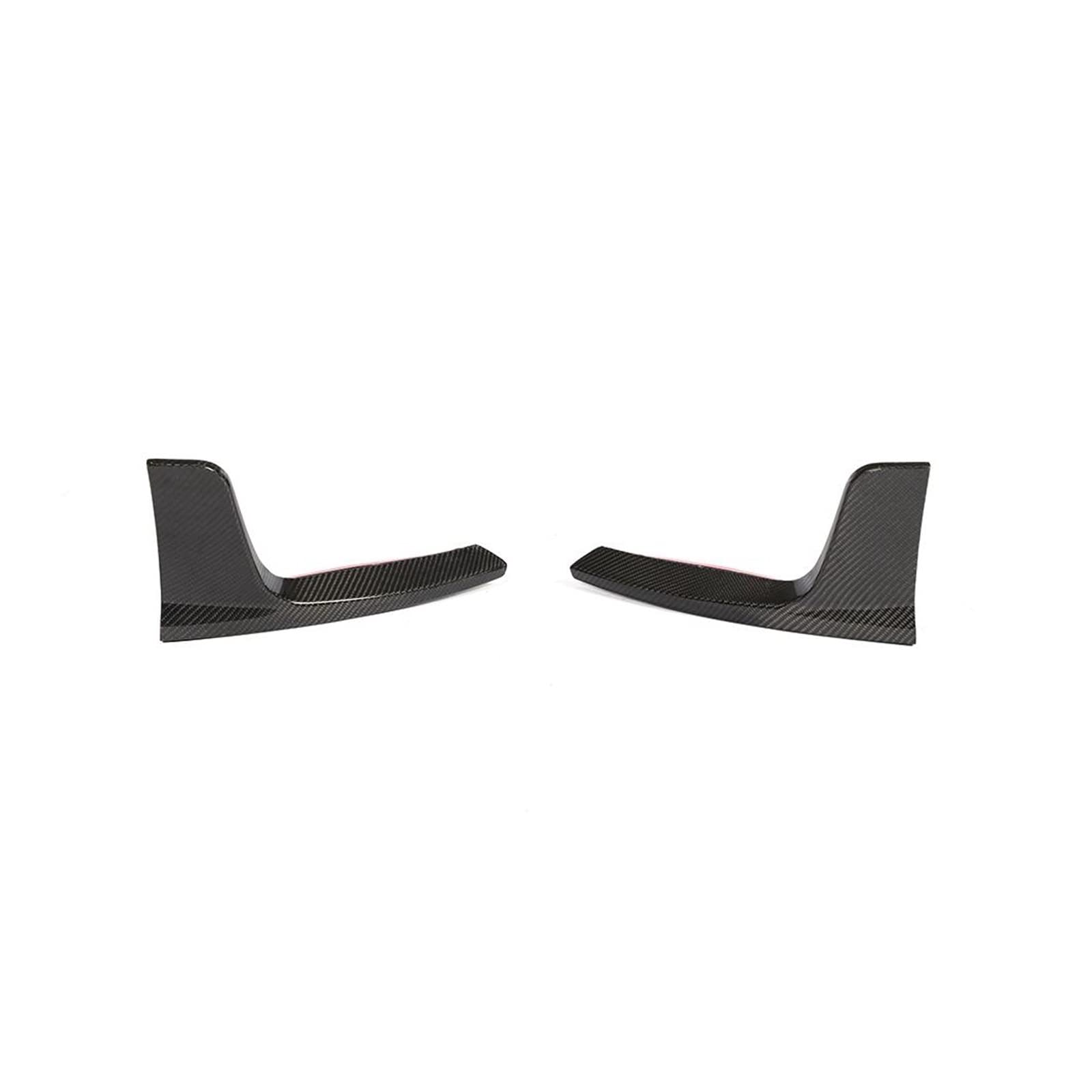 Carbon Fiber Heckstoßstangen-Diffusor-Lippenspoiler Kompatibel mit Tesla Model 3 2016-2019 Auto Heckstoßstangen-Diffusor-Lippensplitter-Spoiler(Gloss Splitters) von DOPQNYLZW