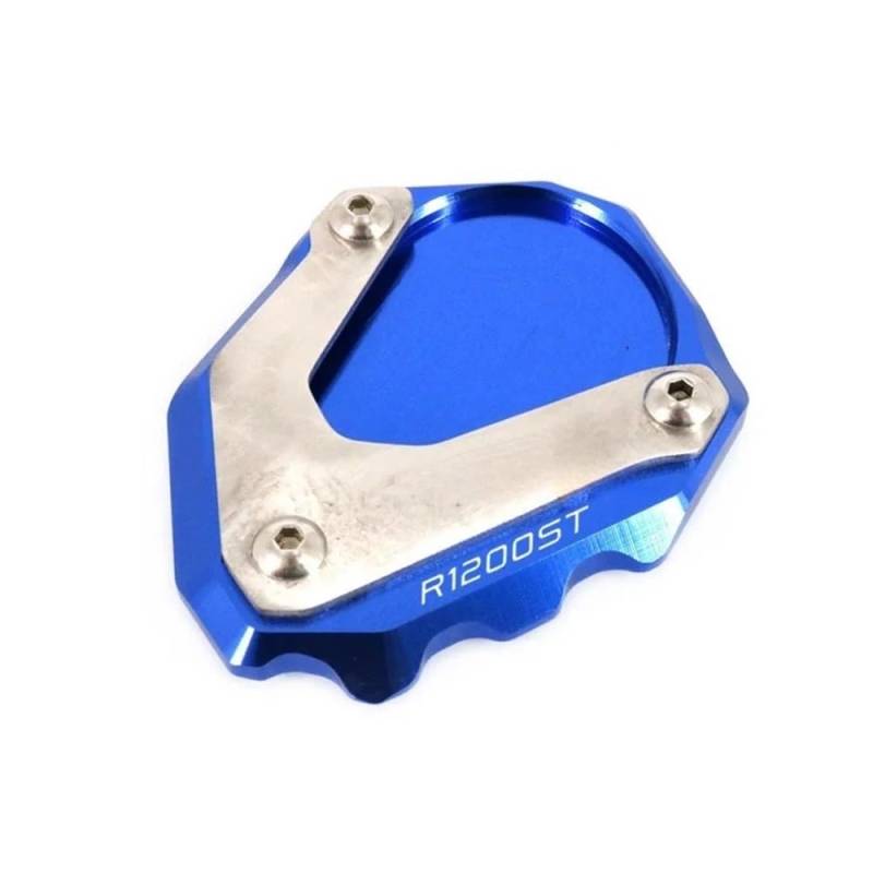 Motorrad Halterung Für B&M&W R1200ST R1200 ST R 1200ST 2003-2007 Motorrad CNC Kickstand Fuß Seitenständer Verlängerungspolster Stützplatte Vergrößern Ständer von DORTNVYEQ